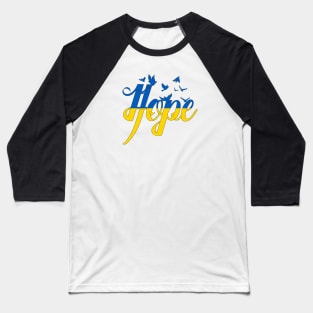 Hope for Ukraine Baseball T-Shirt